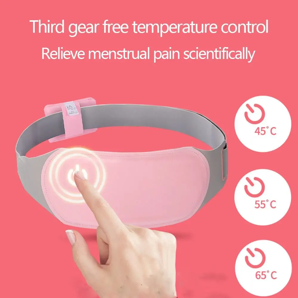 

Heating Massage Relief Cramps Period Pain USB Electric Heating Warm palace belt Menstrual Heat Pad Belt Heating Waistband
