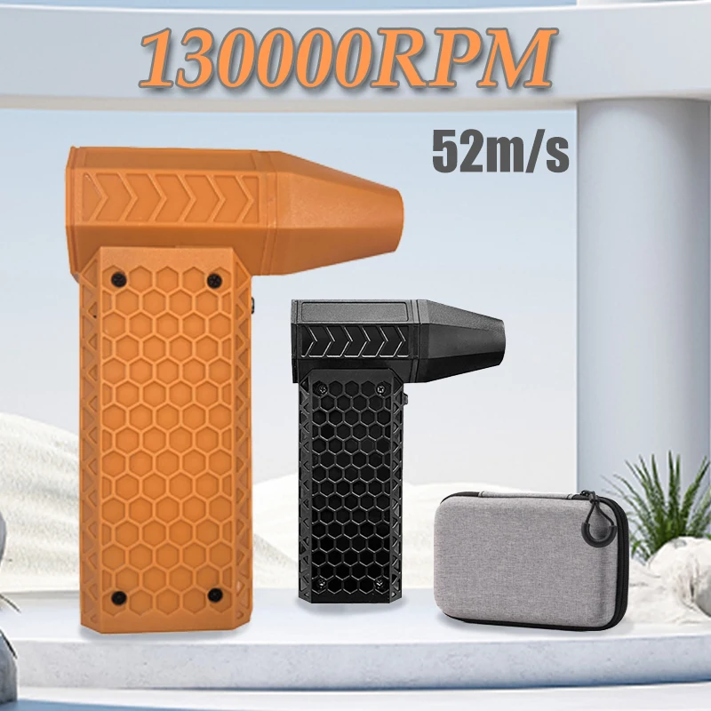 

Mini Handheld Turbo Jet Fan 3rd Generation Violent Blower Fan High-Speed Jetfan Strong Wind 130000RPM 52m/s for Cooling And Ente