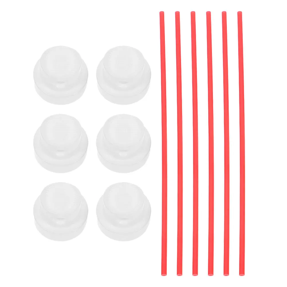 

Aerosol Spray Can Nozzle Extension Tubes Durable Valve Tips for Oil Cleaner Lubrication Maintenance Easy Installation Fluid