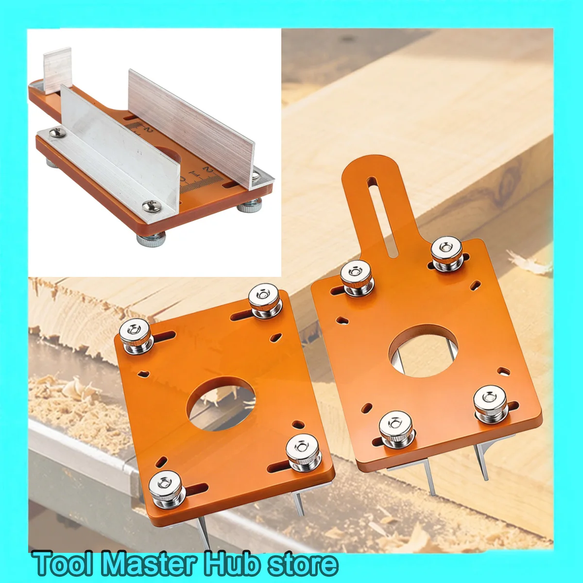 

Wood Router Table Insert Plate Locator Woodworking Benches Router Slotting Positioning Bracket Plate Router Table Mounting Plate