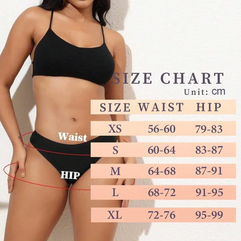 4 peças tangas sem costura de seda gelada feminina, fio dental de cintura baixa em V, calcinha esportiva respirável