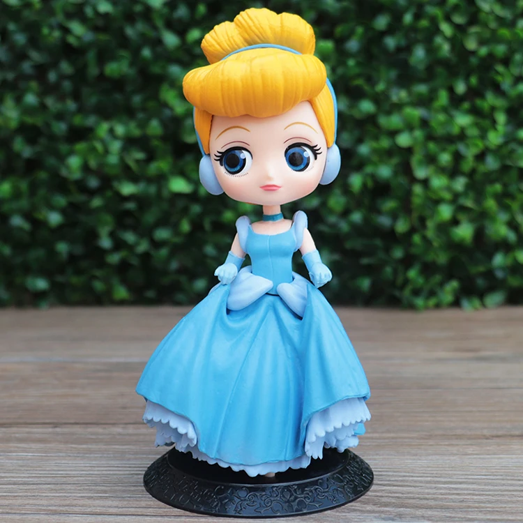 Q Posket Niedliche Große Augen Rapunzel Jenny Meerjungfrau Prinzessin PVC Anime-Puppen Sammlerversion Modell Spielzeug Geburtstagsgeschenk – Detail 11