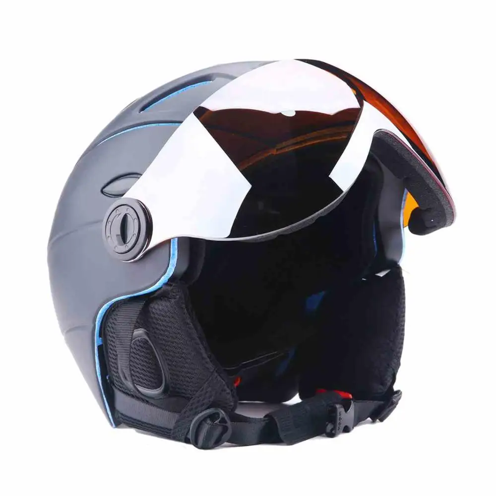 

New Development Hard Shell Durabal Fashion Ski Helmet With Visor