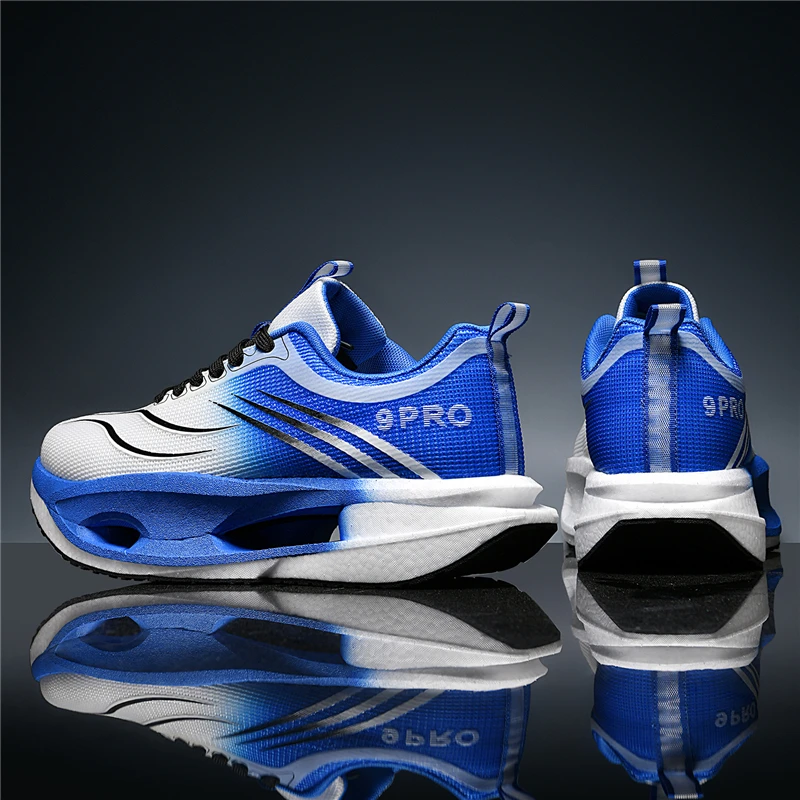 

Мужская осенняя обувь, бестселлер 2025, кроссовки с дышащей сеткой, тренировка скорости с карбоновой пластиной, противоскользящие походные туфли с мягкой подкладкой, один