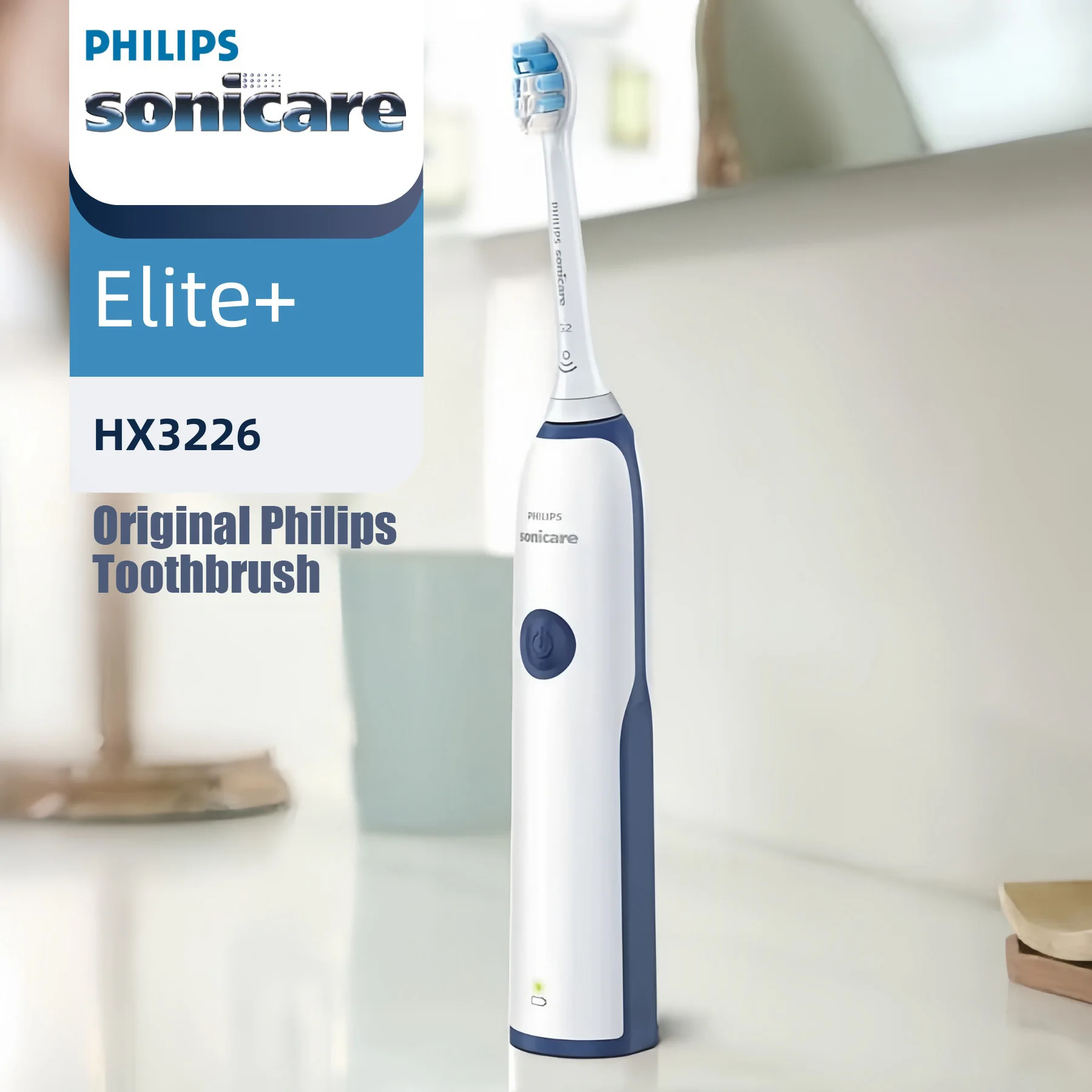 

Philips Sonicare Sonic electric toothbrush for adult replacement head HX3224 White