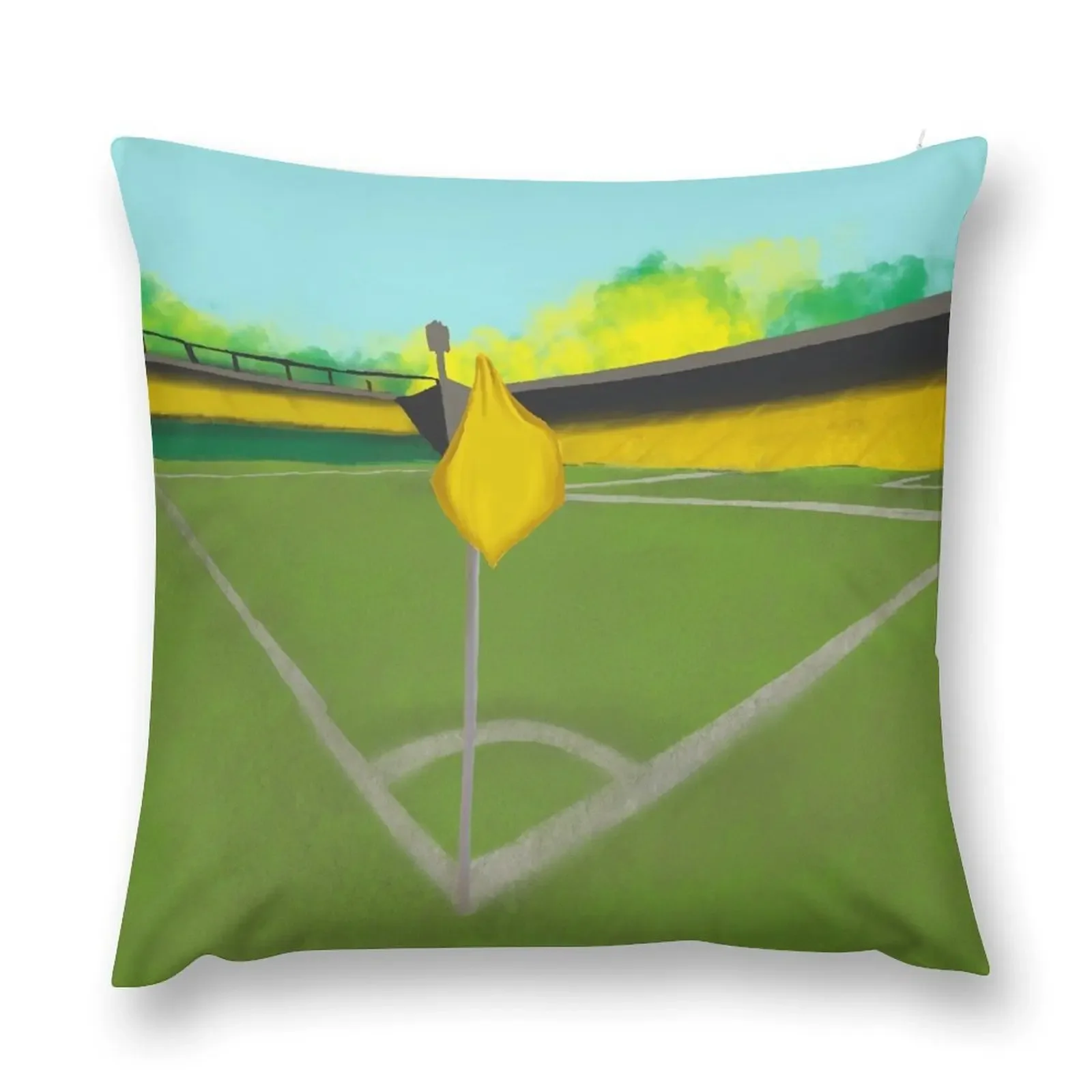 Norwich City Carrow Road artwork Throw Pillow Sofa Cushions Decorative Pillow Covers For Sofa pillow