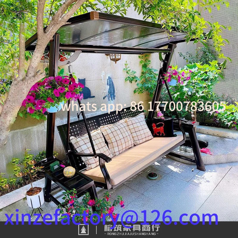 

Customizable Swing Outdoor Garden Home Hanging Chair Double Rocking Chair