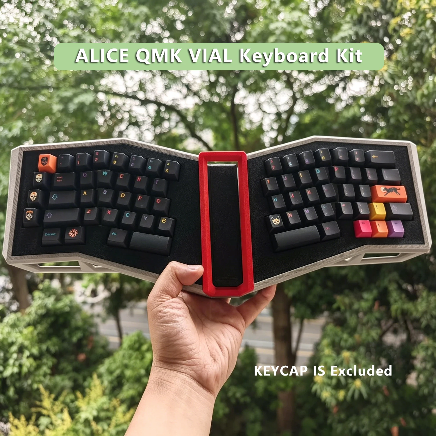 3D Printing Keycaps - Alice 70% Layout Keyboard Kit DIY