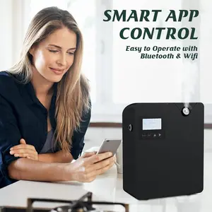 Home Aromatherapy Air Machine, ätherisches Öldiffusor ohne Wasser, intelligente Kaltluft, Bluetooth, WLAN -Technologie 8 Hauptverkaufsdiffusor mit Bluetooth - №6