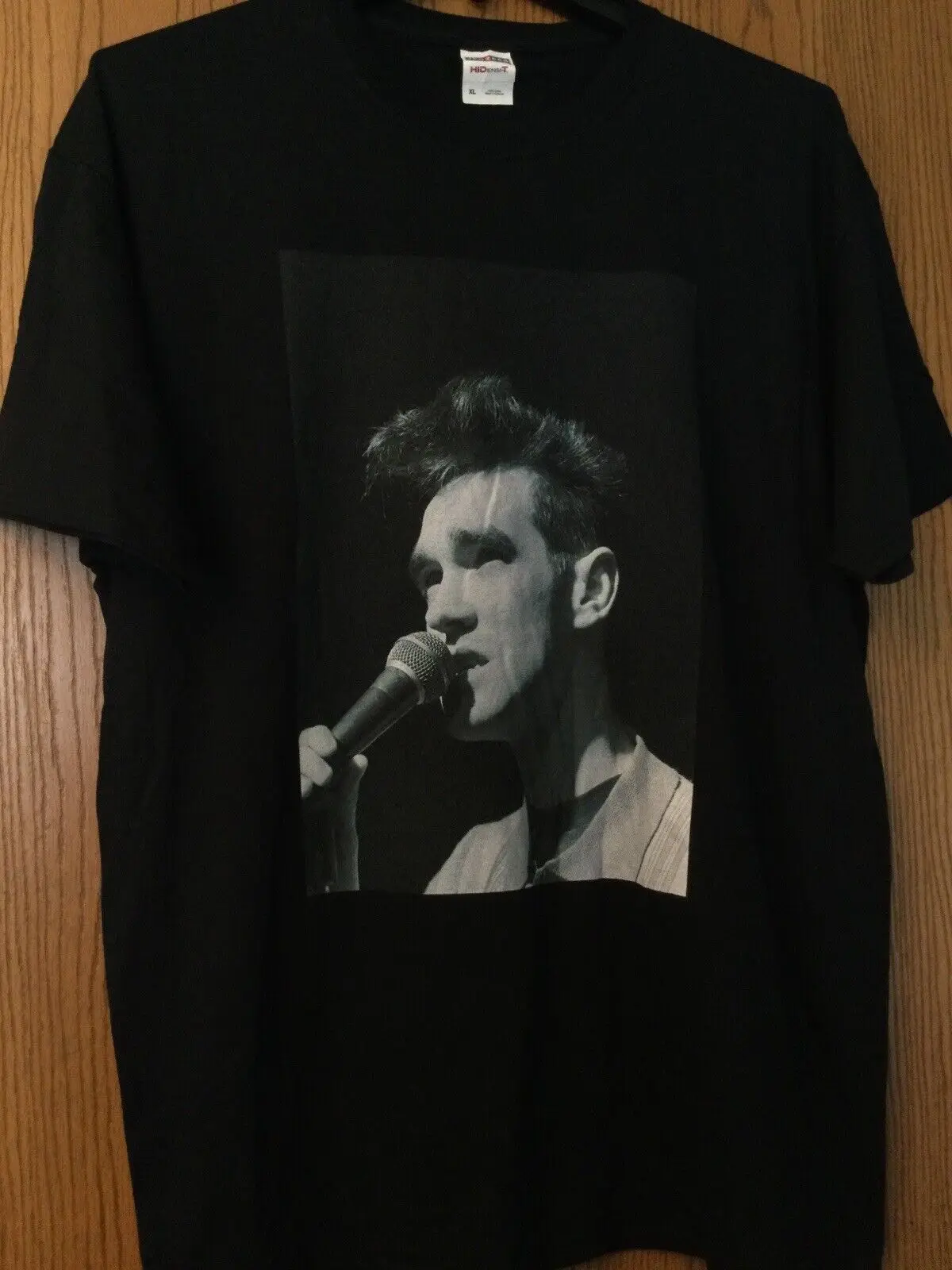 Morrissey - Black Shirt - XL- Jerzees