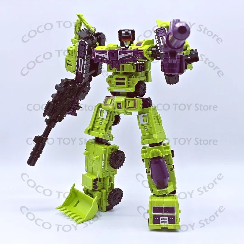 Xingjiang ST-10 ST10 Devastator 29cm 6 en 1 figura de acción combinada juguetes de transformación Anime KO G1 modelo de Robot