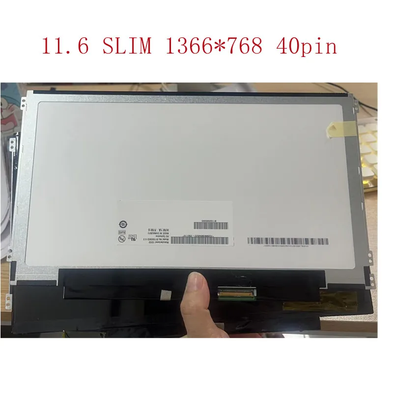 11.6 Laptop LCD Screen B116XTN04.0 B116XW03 V.2 N116BGE-L41 L42 For Acer Aspire V5 V5-131 V5-171 Display Replacement 40pin LVDS