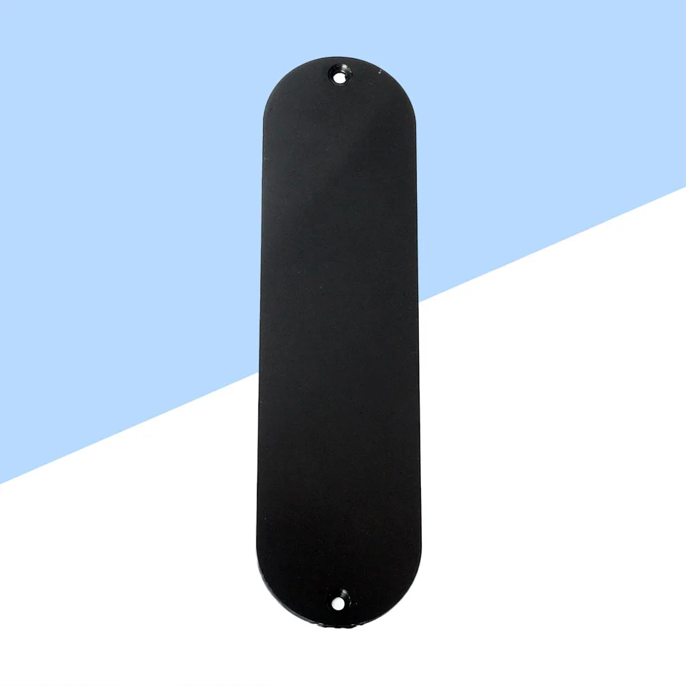 

Black Abs Plastic Control Plate For Electric Bass Guitar Replacement Durable Lightweight With Screw Holes Perfect For Guitar