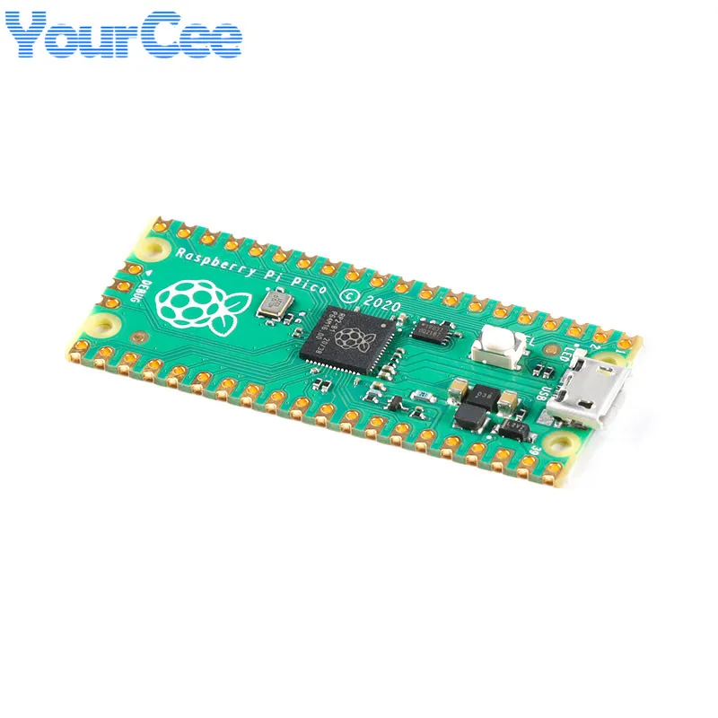 Processador Dual-Core RP2040 para Raspberry Pi Pico Board, microcomputadores de baixa potência, alto desempenho, Cortex-M0 +, 264KB ARM