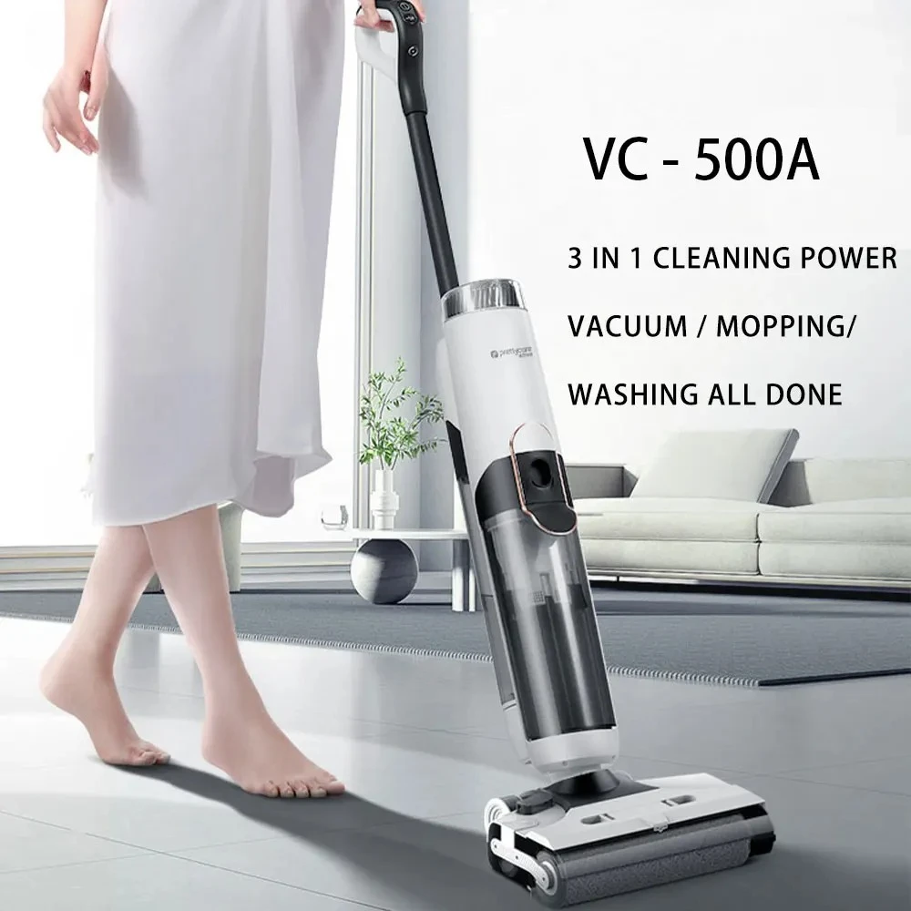 منظف بالبخار اللاسلكي 3 في 1 الأكثر مبيعًا لعام 2025 - ممسحة محمولة بقدرة 210 وات مع محرك BLDC للتنظيف الرطب/الجاف