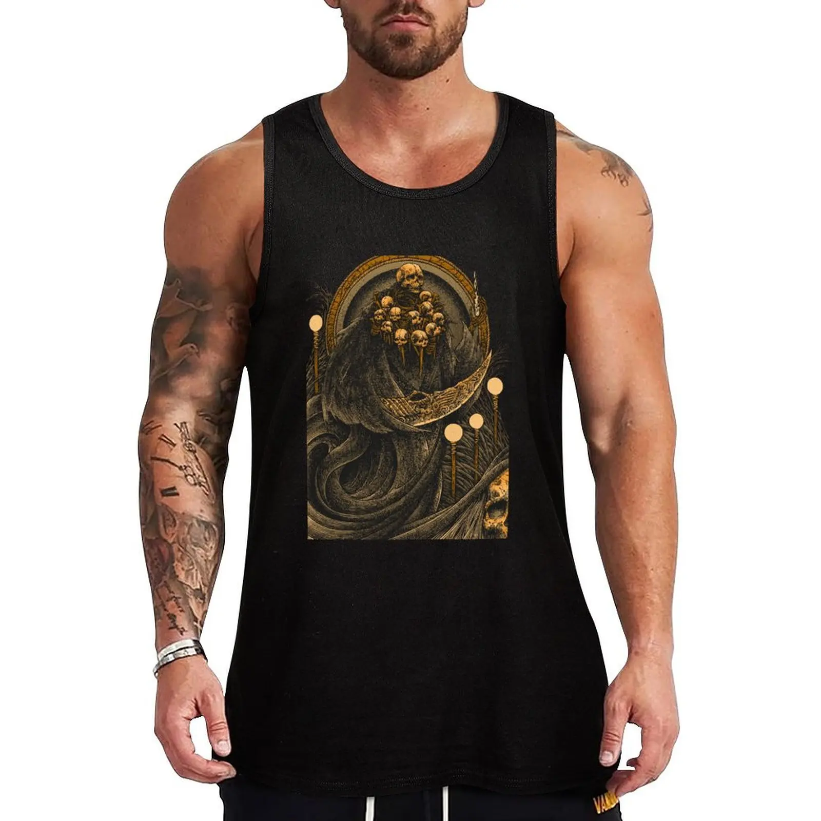 Hollow Soul Tank Top Essential Tank Top Cotton Casual Sleeveless Undershirt