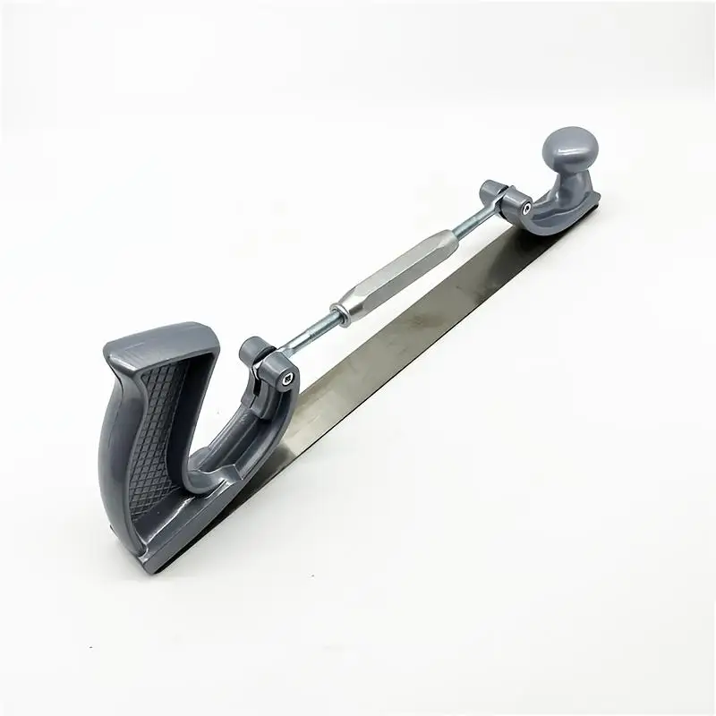1pc Double Ended Body File for Car Repair Elevator Rail Trimming Manual Hand Tool with Adjustable Stand Painted