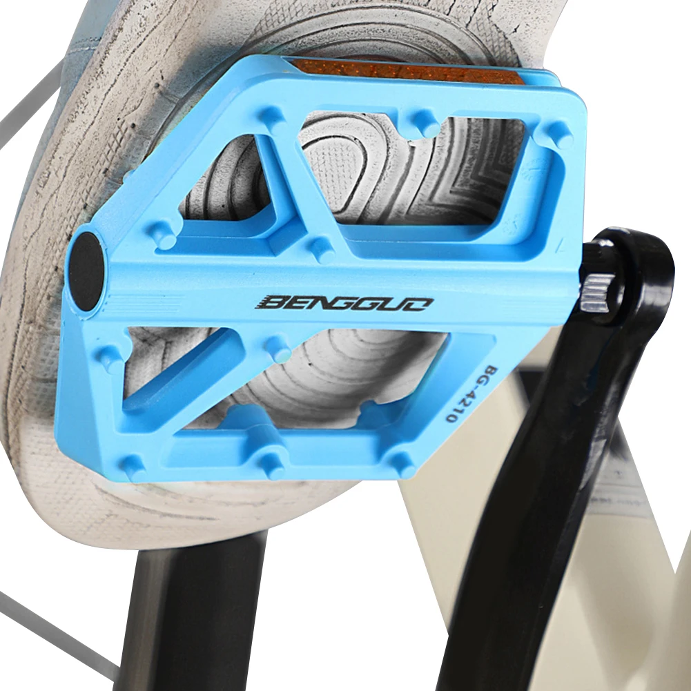 Pedali per bicicletta in nylon con doppio cuscinetto DU con riflettore Pedali per bici ultraleggeri Pedali per piattaforma per bicicletta impermeabili Accessori per bici