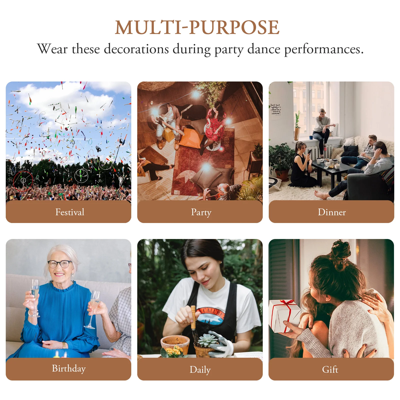 

20 Pcs Popcorn Craft Charms for Phone Case Decorations Accessories Ornaments Crafts