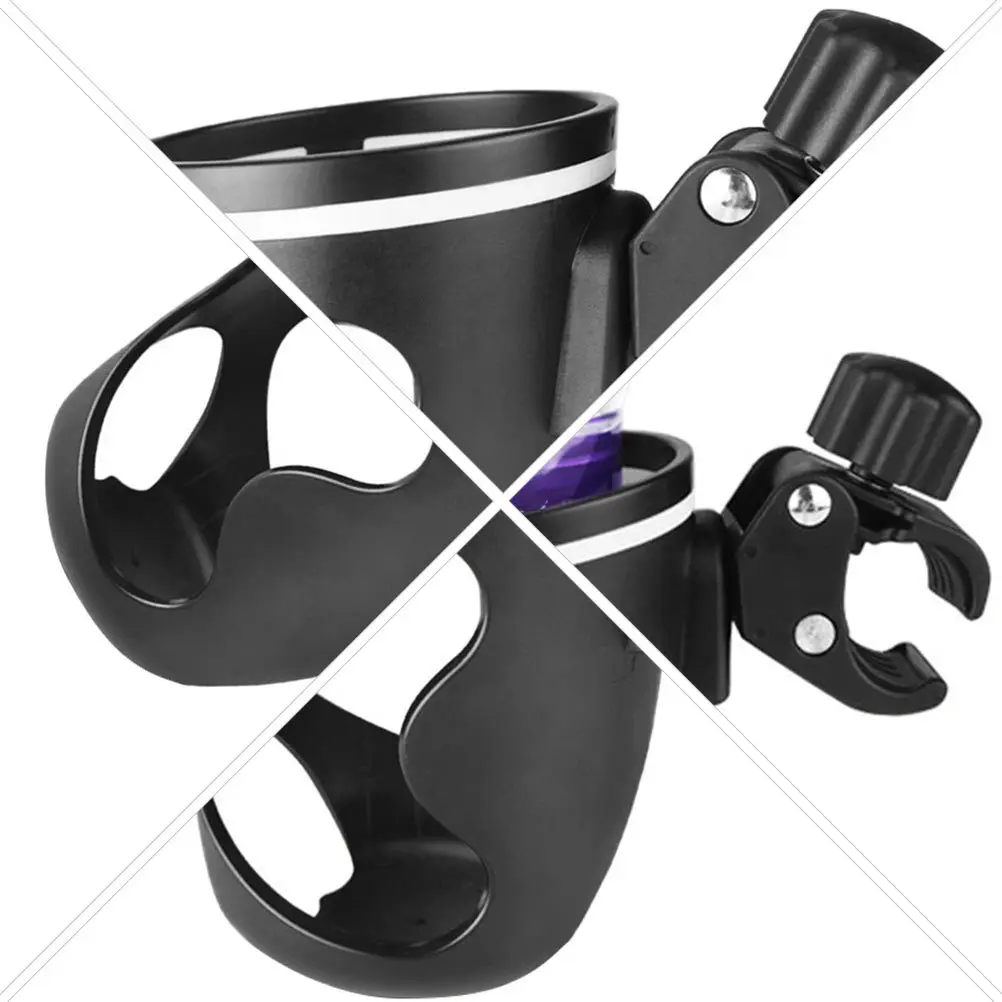 

2Pcs Baby Cart Bottle Holder Sturdy Design for Feeding Water Bottle Secure Hold Lightweight Portable Cup Holder for Stroller