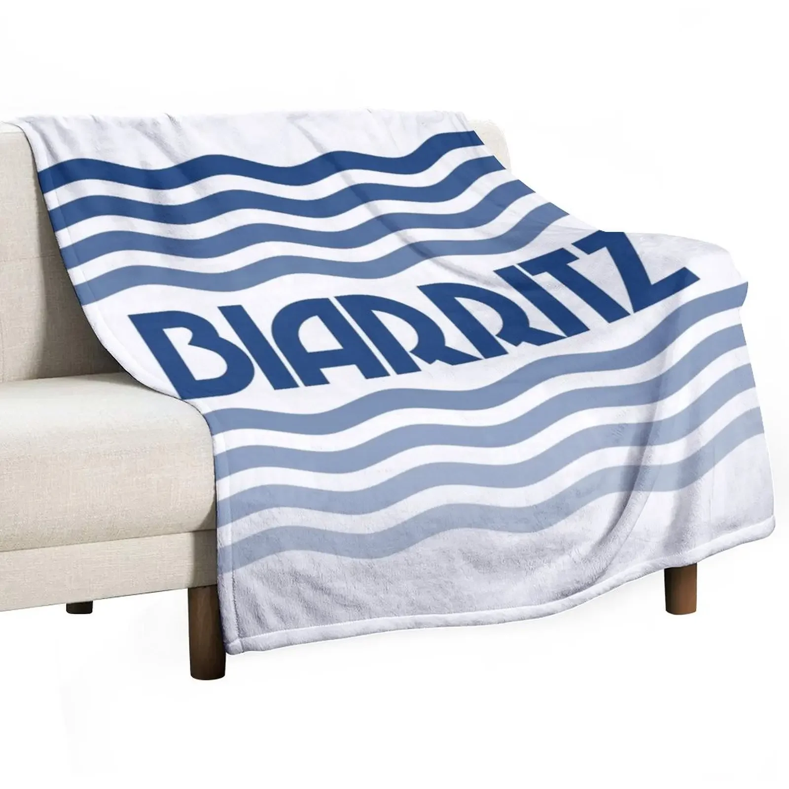 Biarritz, France Throw Blanket Softest For Sofa Thin Nap Thins Blankets