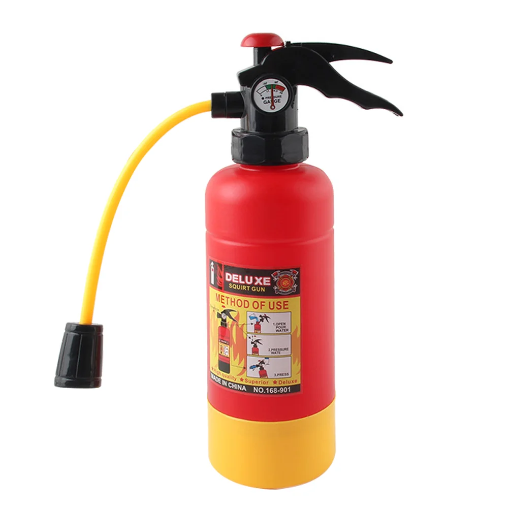 

Children’s Toys Pull Water Plaything Summer Beach Party Supplies Simulation Extinguisher Kids Playing Red Funny Shooters