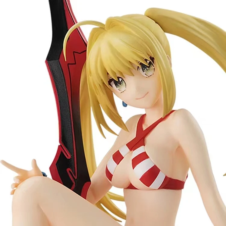 【In Stock】Fate Action Figurals Nero Claudius Anime Figurine Statue Figures Cartoon Toy Collectible Model Toy