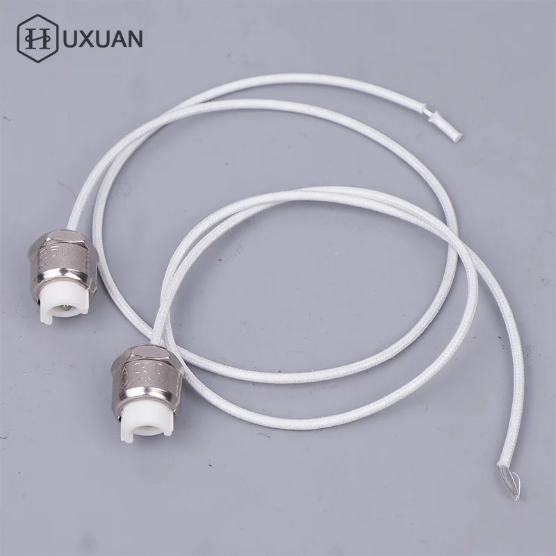 2 PCS R7S Ceramic Lamp Holder Lamp Head Lamp Tube LED Lighting Lamp Tube Heating Tube Heating Tube Test Machine Lamp Holder