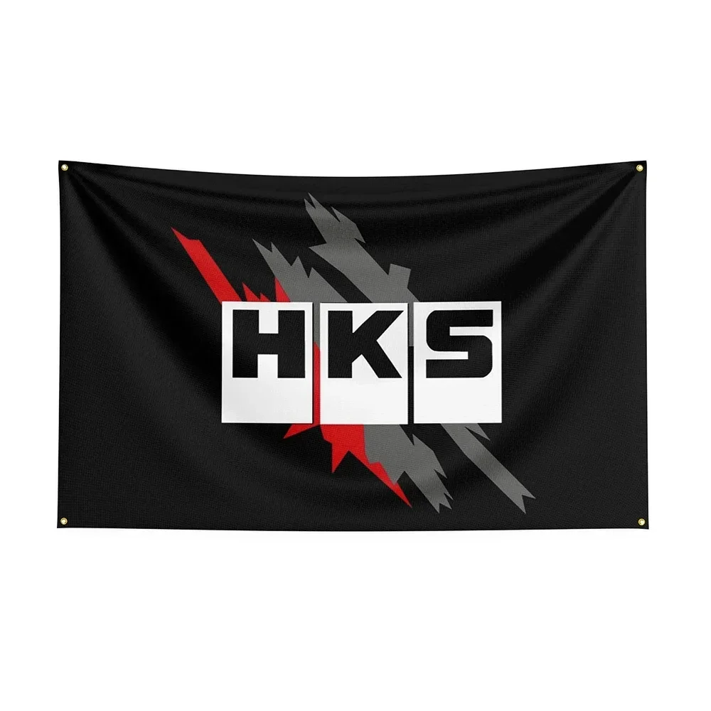 

Q 3x5 Ft HKS Flag Polyester Printed Racing Car Banner For Decor - Ft Flags Decor,flag Decoration Banner Flag Banner