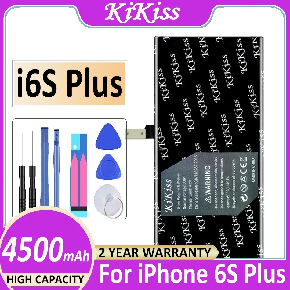 

Аккумулятор KiKiss для IPhone 6, 6S, 6plus, 6splus, IPhone 6, аккумулятор + трек