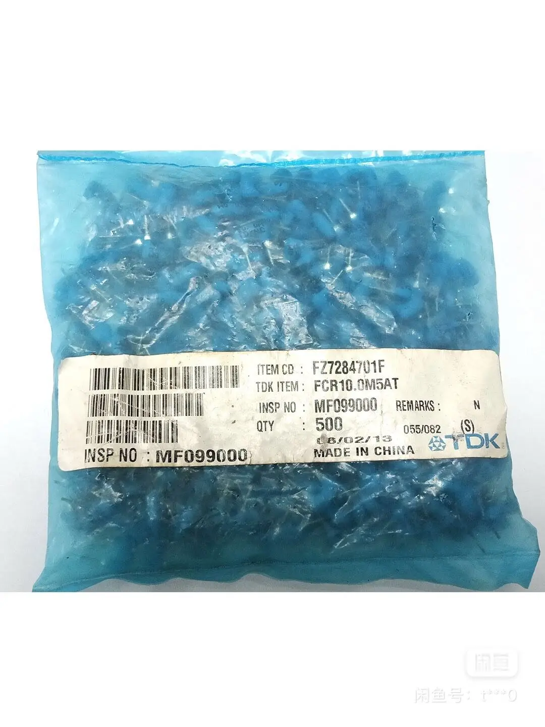 100pcs / FCR10.0M5B,FCE10.0M5AT In-line Ceramic Filter 10.0M 2 Foot Crystal Oscillator DIP-2P10.0MHz