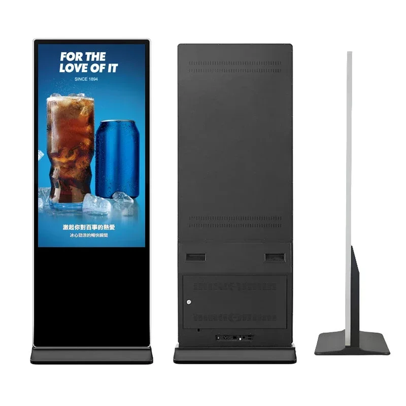 43 49 55 65 inch LCD Digital Signage and displays HD Poster  lcd kiosk 4k indoor advertising player HD touch screen kiosk