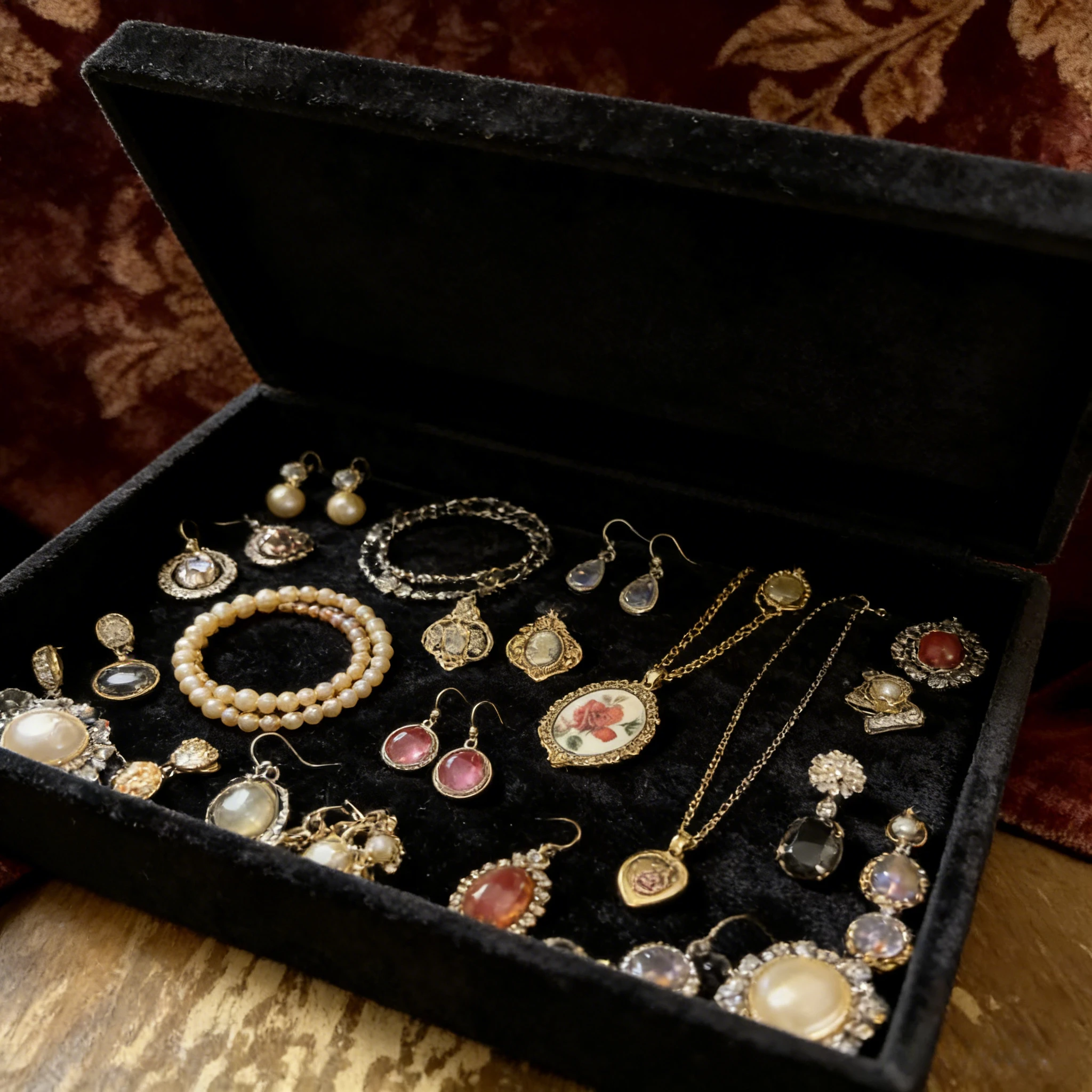 

1/10/30/50 Random Trendy Jewelry Set Box Necklace Earrings Bracelet Ring Elegant Exquisite Gorgeous Gift for Women Party Daily