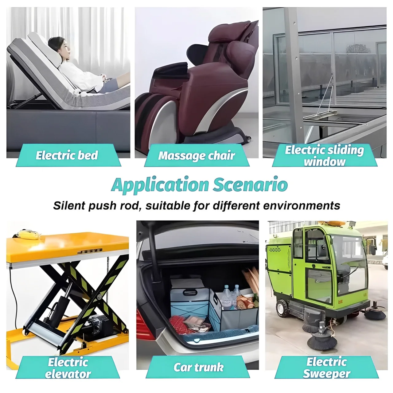 45 مللي متر القلم نوع الكهربائية دفع قضيب قضيب تليسكوبي DC12/24/36/48 فولت عالية التوجه 10-2000N 30/50/200/900 مللي متر السكتة الدماغية الخطي المحرك