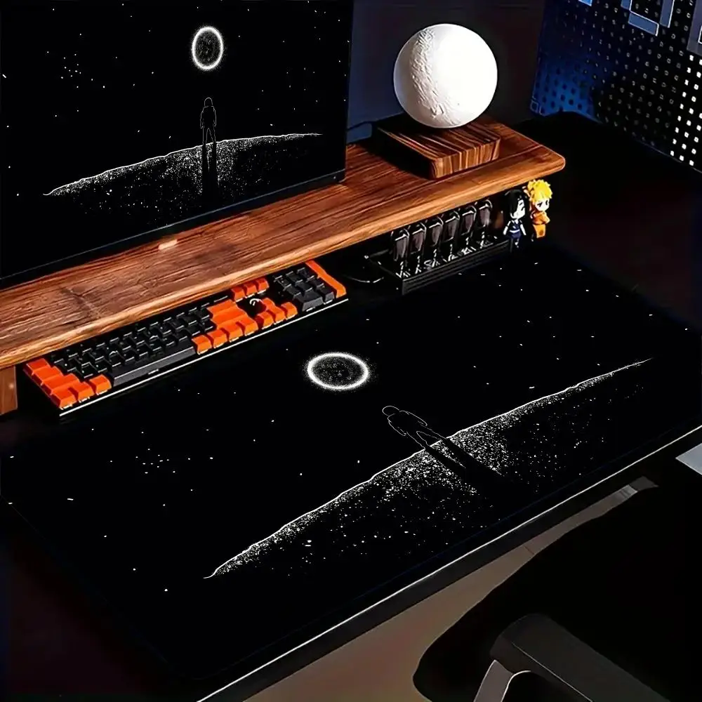 

Simple Astronaut Planet Mouse Pad Large Computer Office Game Table Mat XXL Rubber Anti-slip Gaming Keyboard Mats Long Desk Pads