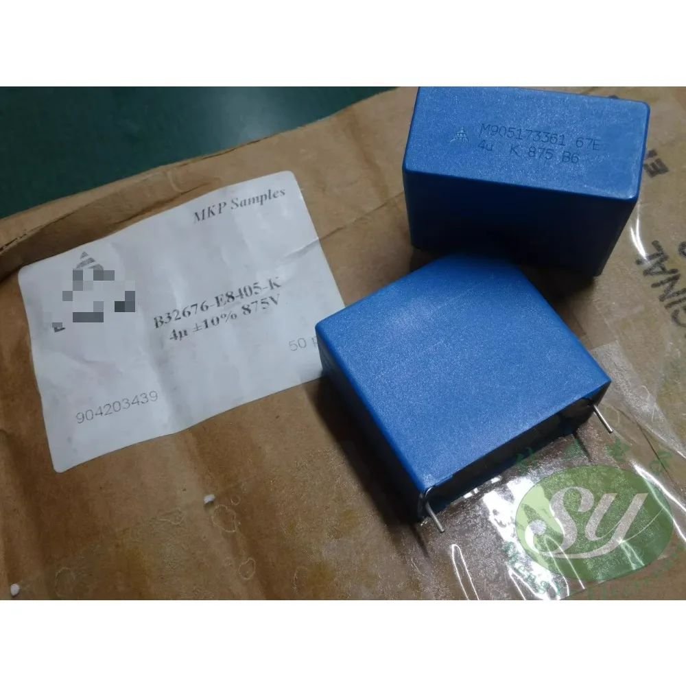 

EPCOS 4.0uf/875v 4u0 405 MKP brand new 38mm film capacitor B32676E8405K