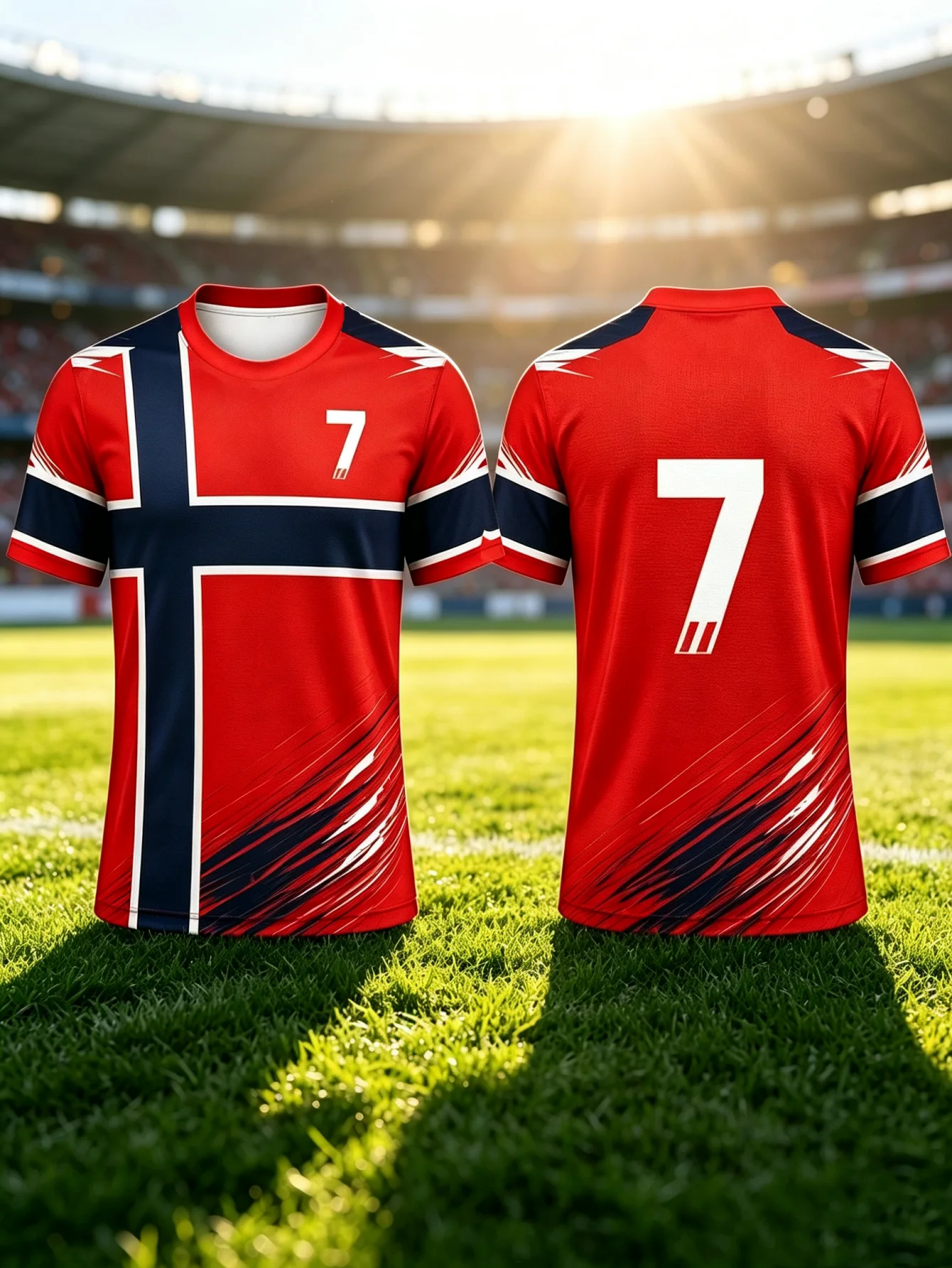 Men's Quick Drying Short-Sleeved Multi-Color Fan Jersey with Size 7, Front and Back Sports Training Suit