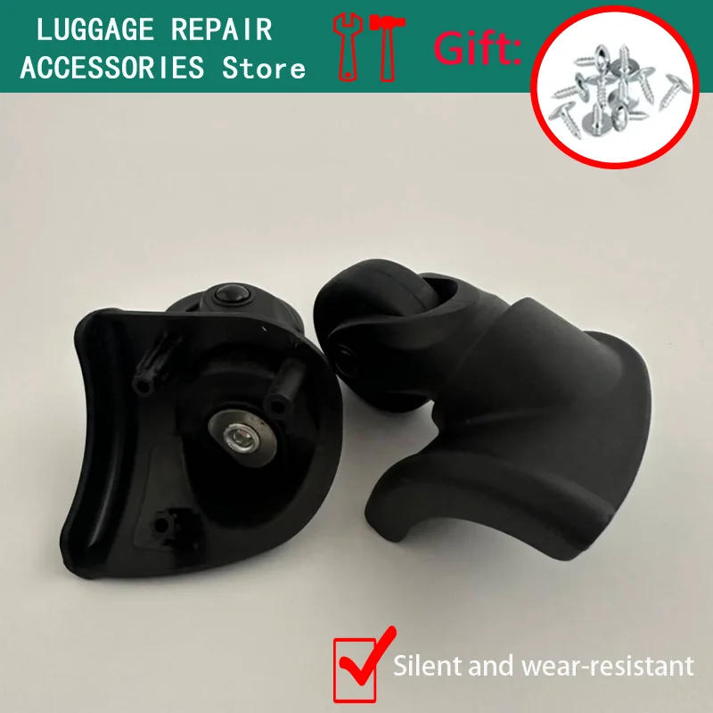 

Square-Angle Trolley Cloth Wheel Luggage Suitcase Leather Suitcase Stable Roller Cloth Box Flight Case Wear-Resistant Casters