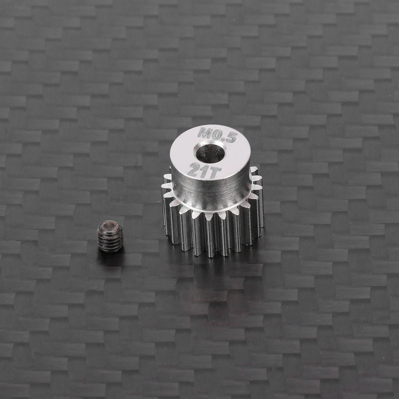 

RCAWD for ARRMA 1/14 1/16 GROM MOJAVE TYPHON 21T Pinion Gear MOD0.5 3.2mm Bore Motor Gear Upgrades Parts