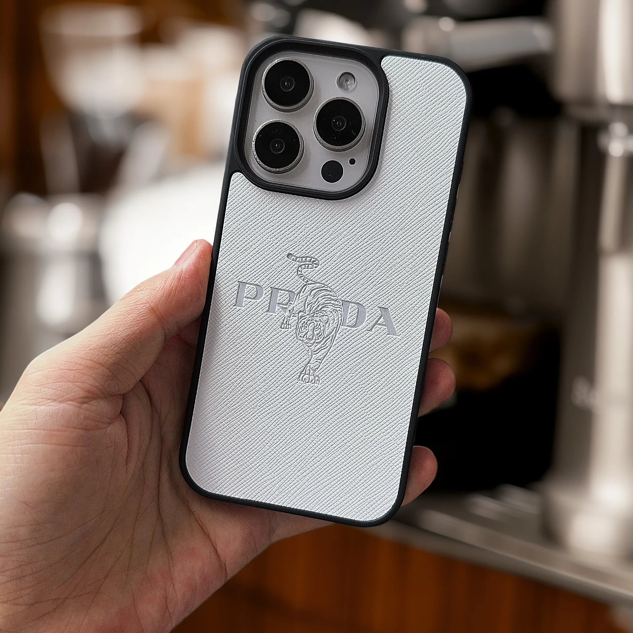 Aufdruck Tiger Handyhülle für Samsung Galaxy S25 24 23 Ultra Plus Cover Luxus Anti Drop Funda Cross Ledertaschen Carcasa