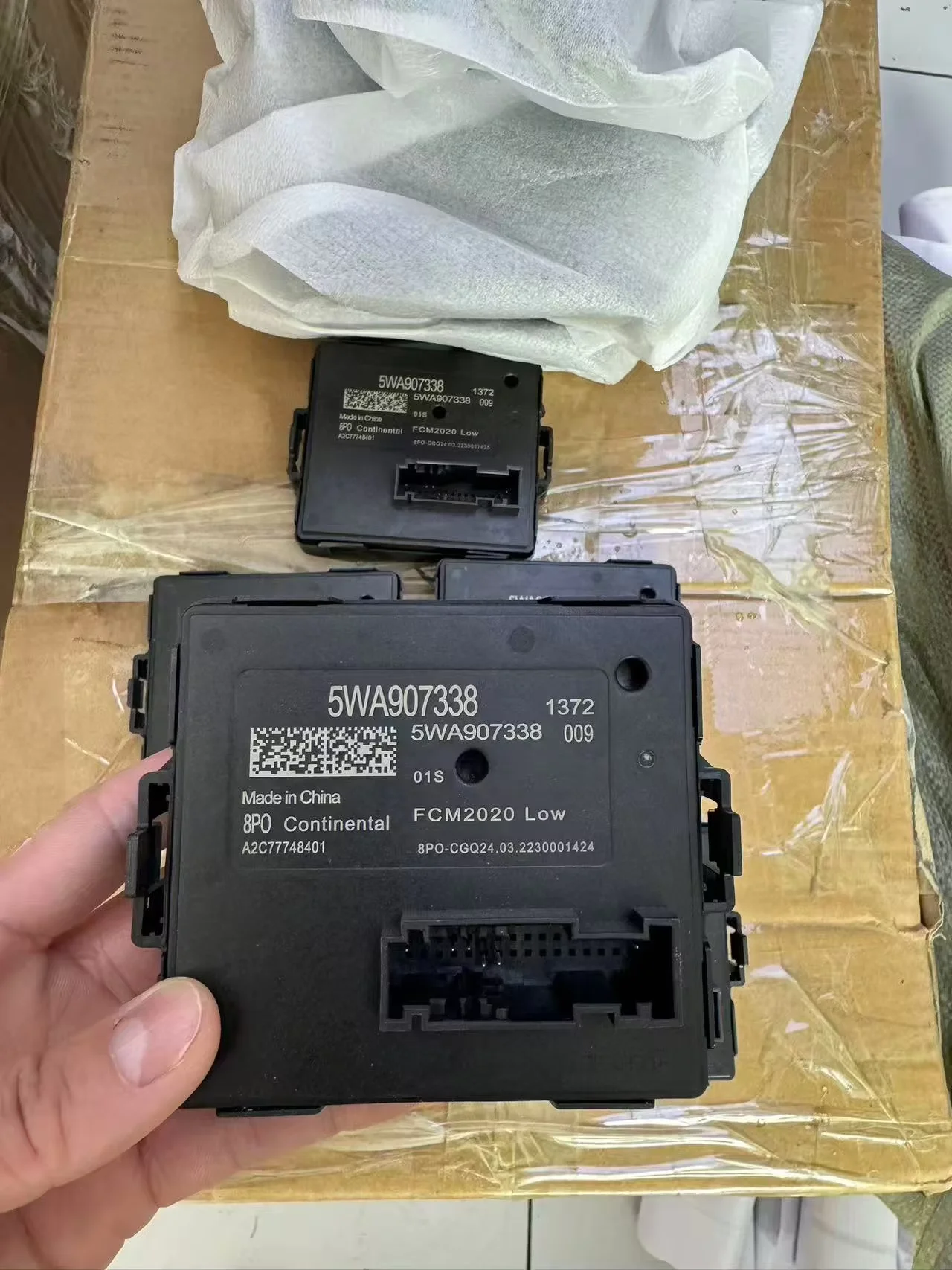 

5WA907338 For VW MEB EVO Golf MK8 Atlas A3 S3 5WA 907 338 Front Headlight Servo Steering Module