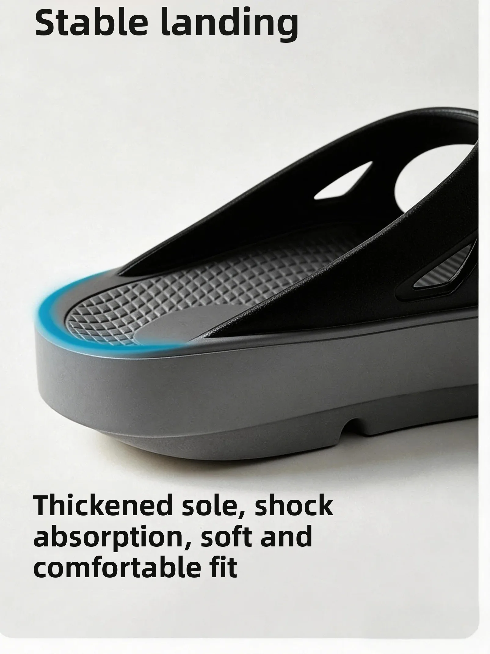 Men's Outdoor Sports Sandals Arch Support Flip Flops Shock Absorption Extra Large Size Flat Foot Correction Slippers Casual EVA