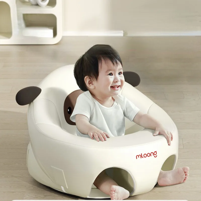 Cartoon Space Capsule Baby Sofa Chair,does Not Hurt The Spine Anti-fall Training Baby Cushion for Sitting,Learn Baby Seat Chairs