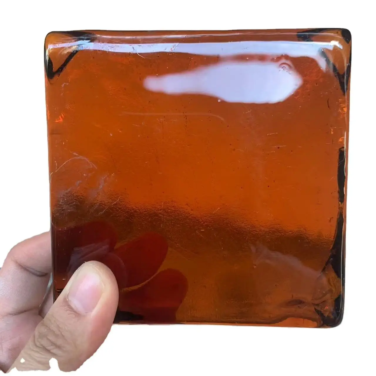 

0,9-1 кг/лот синтетический драгоценный камень прозрачный коричневый кристалл высокого качества стеклянный кристалл ярко-оранжевый цвет Crysta