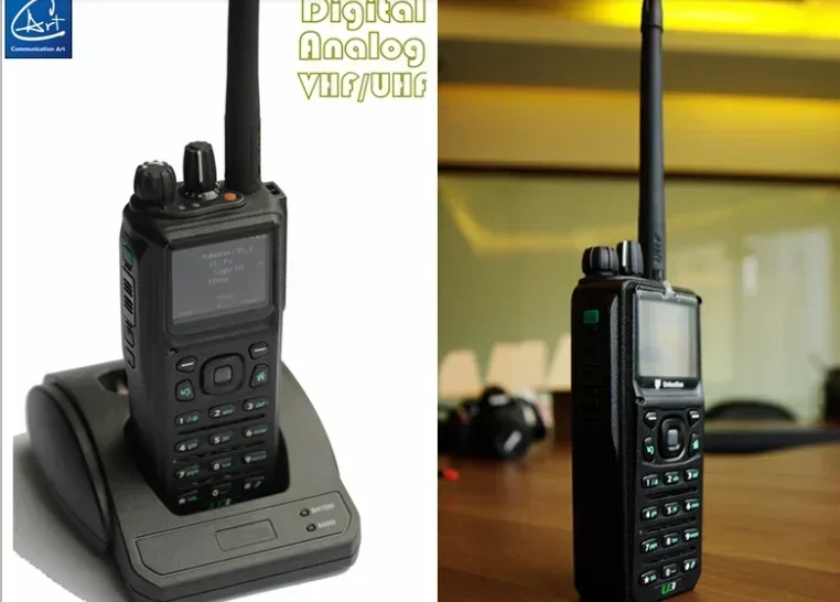 Dedicated Walkie-talkie 30-88 MHz Frequcncy with Encryption AES-256 P25 DMR Trunking Analog Battery 2400 mAh