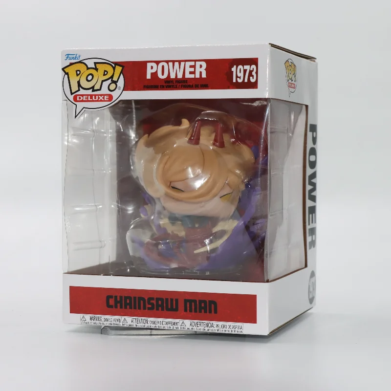 Funko Pop Chainsaw Man Power #1973 Anime Character Collectible Action Figure Display Model Statue Decor Gift for Fans