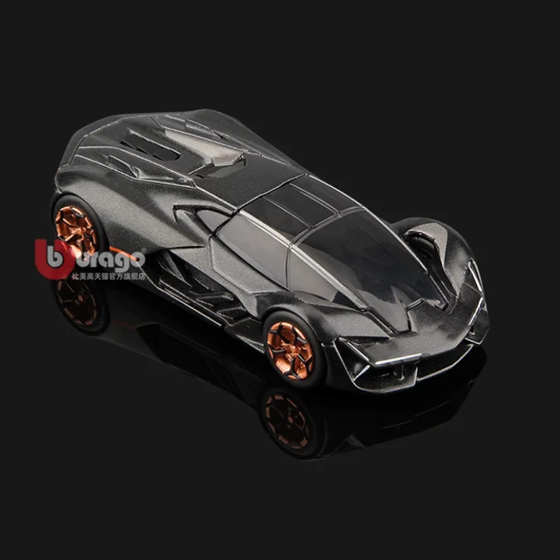 Bburago 1:64 Scale Countach LPI 800‑4/Terzo Millennio Alloy Sports Car Model Desktop Display Unique Gift Toy Collectibles