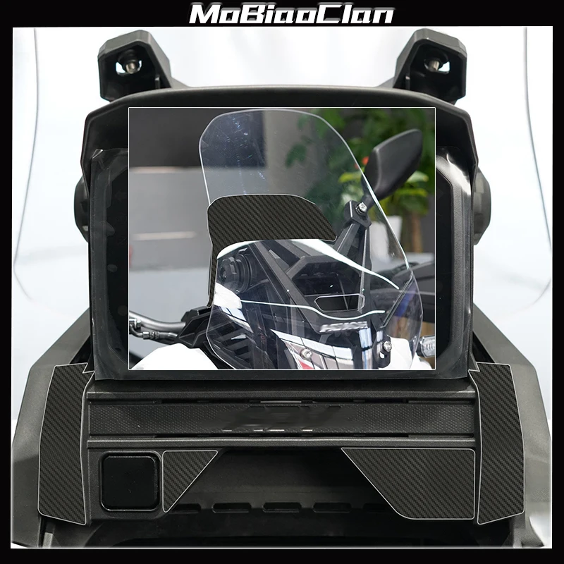 Für HONDA ADV 350 ADV 350 adv 350 2025 Modifikation 3D Carbon Faser Aufkleber Schutz Aufkleber dekorative Aufkleber Zubehör