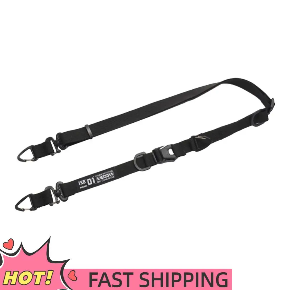

Outdoor Camping Quick Release Bag Strap with Hanging Ring Extensible Shoulder Strap Adjustable Crossbody Strap