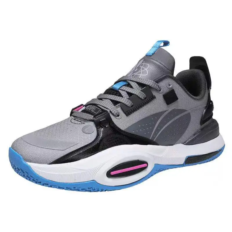 

Men's Sports Shoes Rubber Sole Basketball Shoes Non-slip Shock Absorption Women's Training Shoes Running Mens High Quality